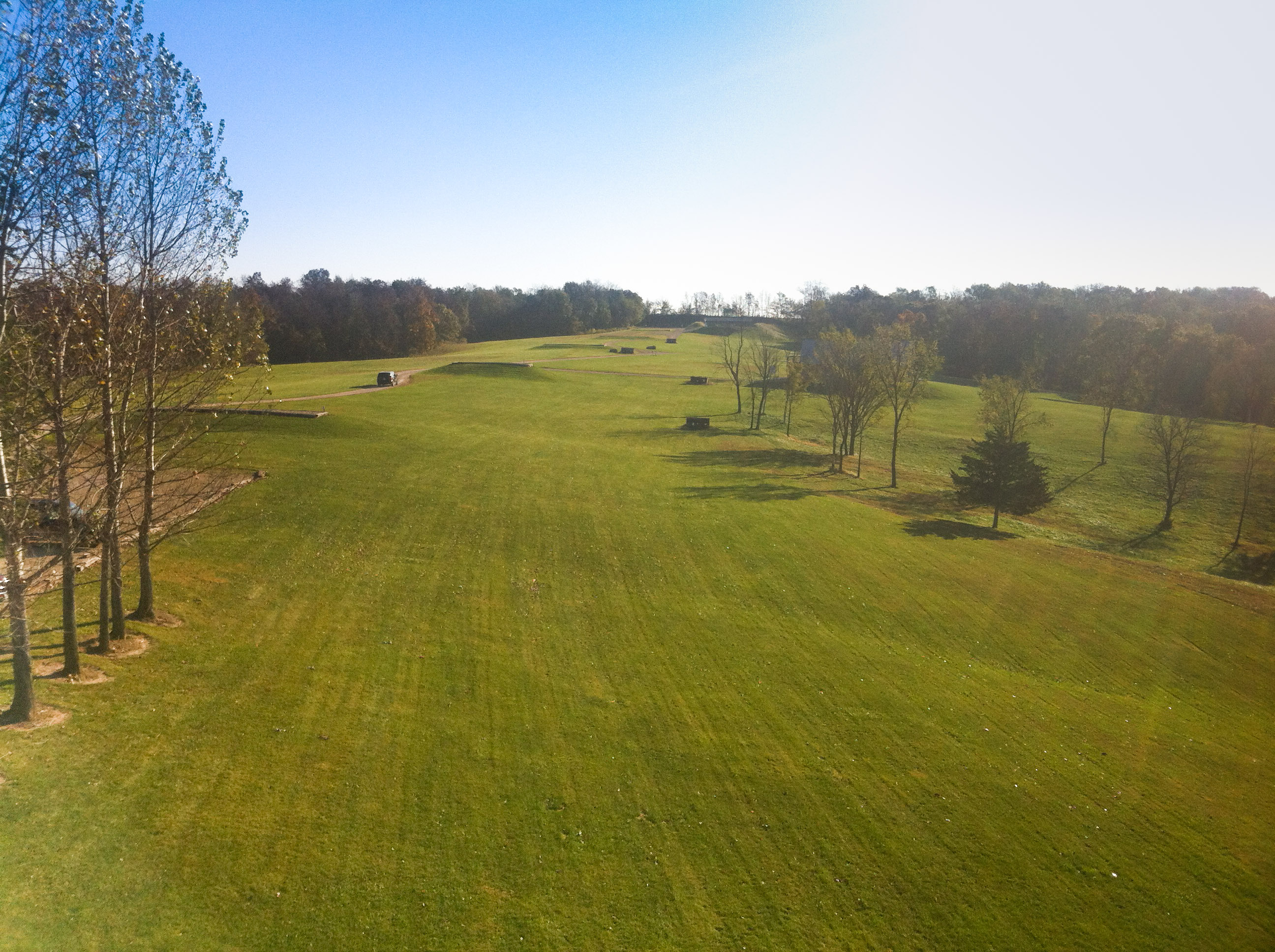 Prestine 600 yard rifle range at THE SITE